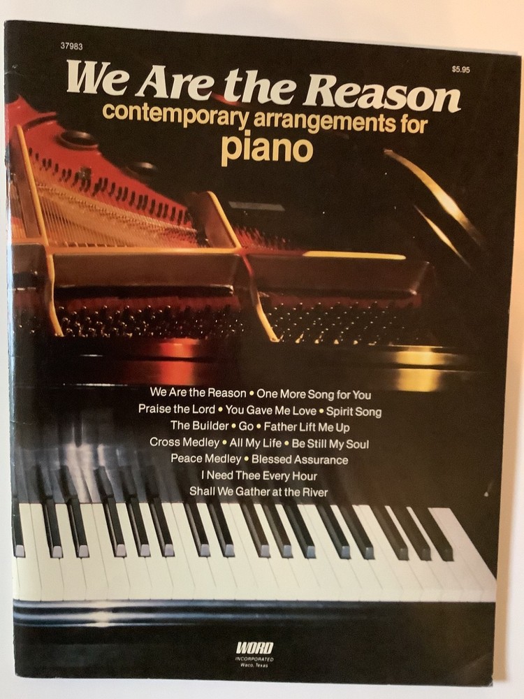 We are the Reason – Contemporary Arrangements for Piano