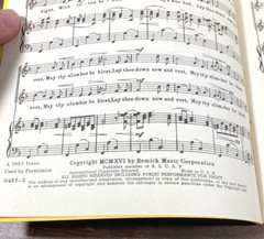 The Choral Concert Series 1950s Songbook Chorus Choir Sheet Music Witmark & Sons