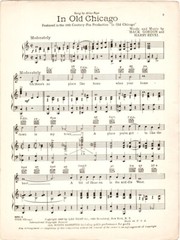 In Old Chicago from In Old Chicago,Tyrone Power & Alice Faye 1937 Movie music