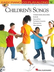Children&rsquo;s Songs Easy Piano Play-Along Vol 13 Sheet Music Book CD Pack