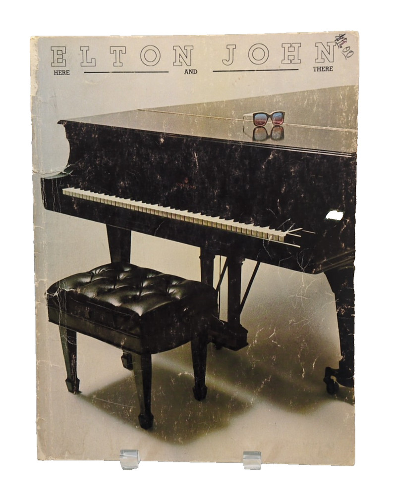 Here And There Sheet Music Song Book Elton John Piano Voice Chords 70s Rock M40