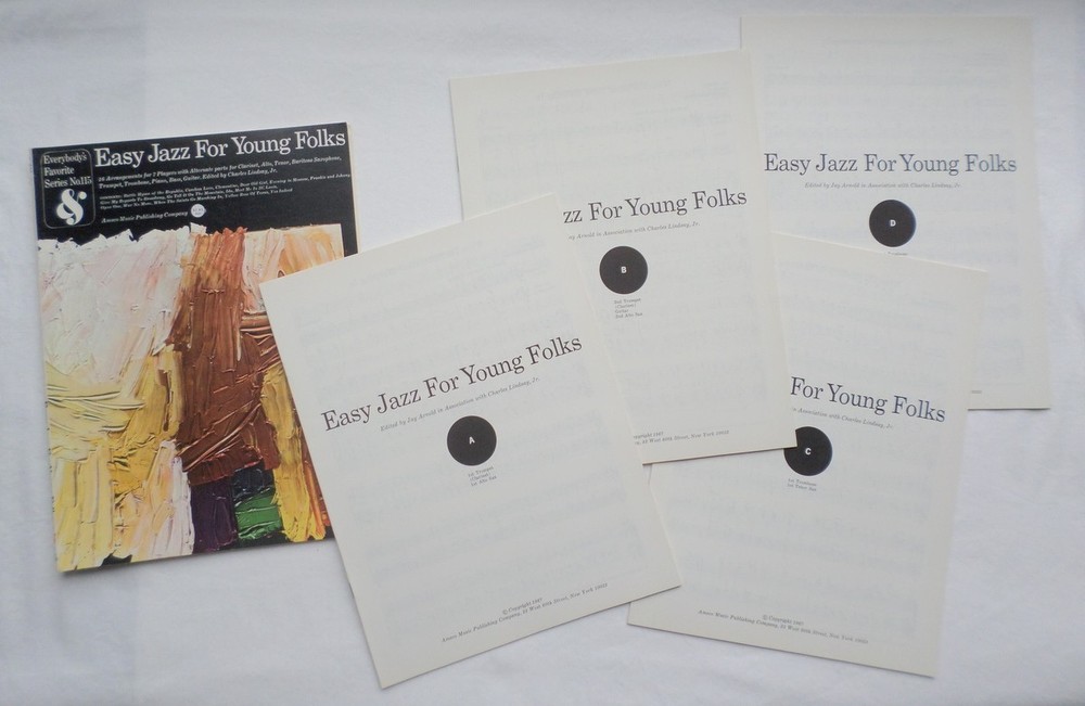 Easy Jazz Young Folks Songbook and Booklets Everybody&rsquo;s Favorite Series No. 115