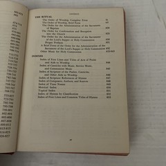 The Book of Hymns Hardback Sheet Music Book SATB Hymnal Sacred Religious 1964