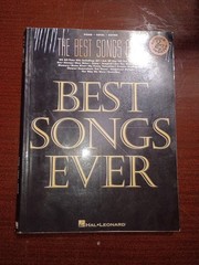 Best Songs Ever Hal Leonard 1994 Revised Piano Vocal Guitar Song Book 80 Hits