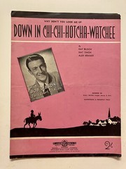 WHY DONT YOU LOOK ME UP DOWN IN CHI CHI HOTCHA WATCHEE. F/B by Bob Gibson. 1945