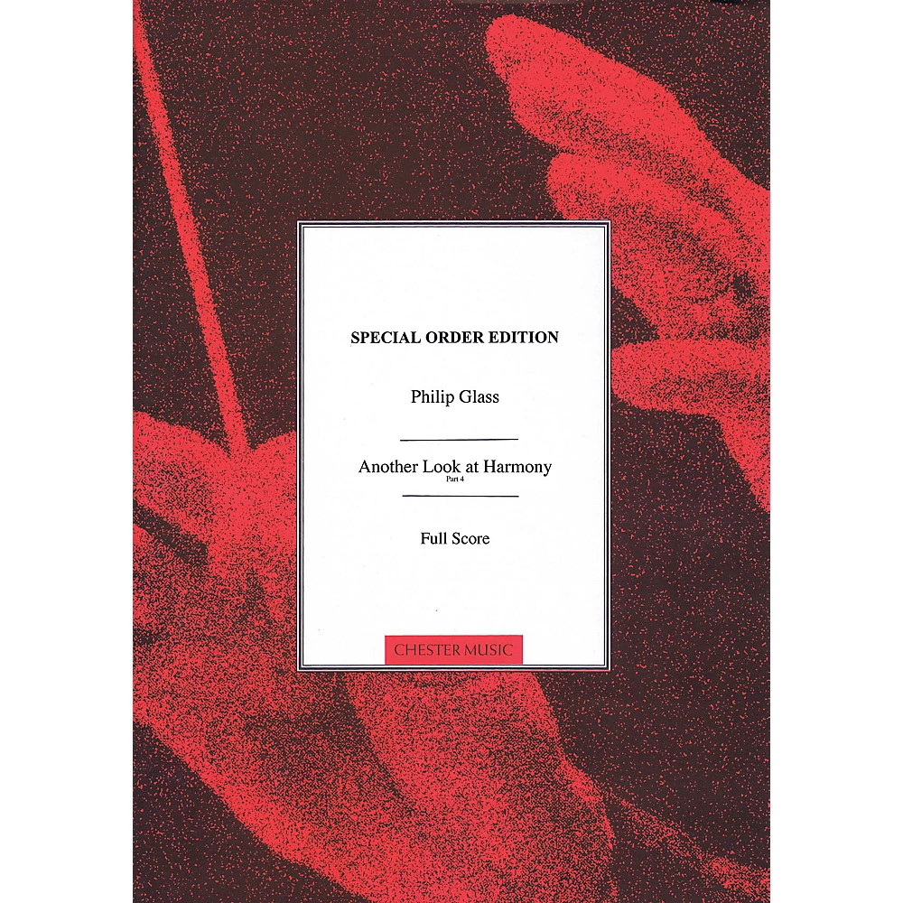 Another Look at Harmony (Part 4 SATB Choir and Organ Full Score) Full Score