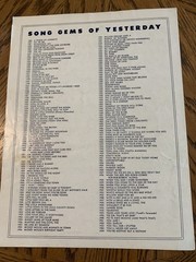 Vintage “ Gone With The Wind” Sheet Music & Lyrics, From 1939 Movie GWTW,