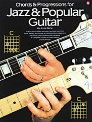 Chords & Progressions for Jazz & Popular Guitar Sheet Music Book NEW 014006679