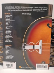 Hal Leonard Jazz-Rock Fusion Guitar Method Book CD Tab McLaughlin Stern Scofield