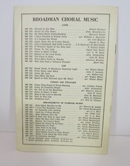 Choral Sheet Music For « O Divine Redeemer » SATB – Keely – Broadman Choral Music