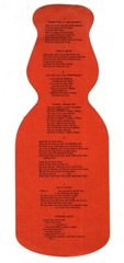 1930s Wahoo-Cream Top 14 verses-popular songs Shaped Like a Creamtop Milk Bottle