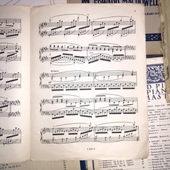 Lot Of 10 Vintage Piano Scores And Studies. Condition Varies