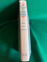 Fireside Book of Folk Songs hardcover, old, 320+ pages of songs, music, words