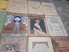 Lot of 22 Vintage Sheet Music Song Books Folio&rsquo;s Late 1800s, Early 1900s 2A