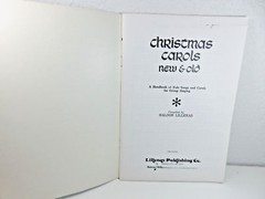 Vintage Songbook Christmas Carols New And Old Group Singing Lillenas Publishing