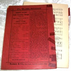 Antique 1899 Old English Melodies H. Lane Wilson Boosey & Co. Piano Voice Music
