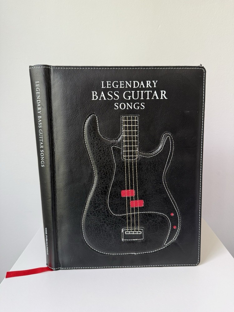 Legendary Bass Guitar Songs Music Book Tab Tablature Limited Edition 3000 Flaws