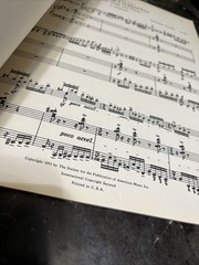 Divertimento For Viola & Piano By Ingolf Dahl, SPAM 1950 Parts and Score