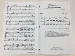 Quando Quilaria SATB a Cappella Sheet Music Daniel Afonso Alliance Publications