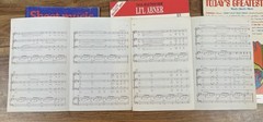 (8) 1965-86 Theatre/Broadway Music/Lyrics Songbooks & Hit Song Books -79 Songs