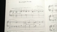 Moonlight Poem Sheet Music Piano Solo Cover Art F3F