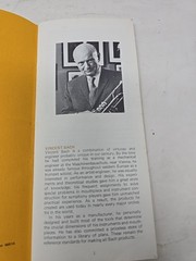 Vintage 1968 Vincent Bach Trumpet Catalog Embouchure and Mouthpiece Manual