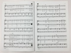 On The Street Where You Live SSA Chorus Piano Guitar Drums Sheet Music Warner