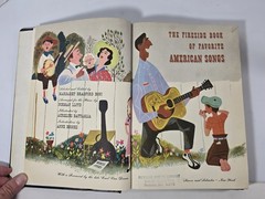 The Fireside Book of Favorite American Songs, 1952 Vintage HC Folk Sheet Music