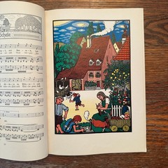 Es Singt es Bogeli ab em Baum 1958 Hardcover German Songbook VG