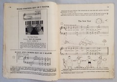 Mystery Piano Lesson Beginner Songbook for Children Sheet Music Vintage No Cover