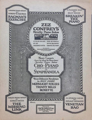 Greenwich Witch Sheet Music Advanced Piano Solo Novelty Zez Confrey 1921