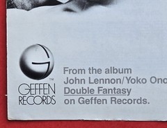 John Lennon Yoko Ono Woman Sheet Music Piano Vocal Guitar 1981 Lenono USA SELLER