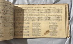 Pennsylvania Choral Harmony 1859 Hymnal Songbook German/English 6th Edition PA