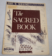 The Sacred Book – John W. Schaum Gospel Hymns Piano Bel-win Publisher