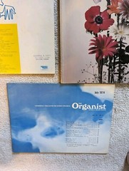 Lot Of Organ Music 8 Books And 2 Sheet Music Vintage Sheet Music