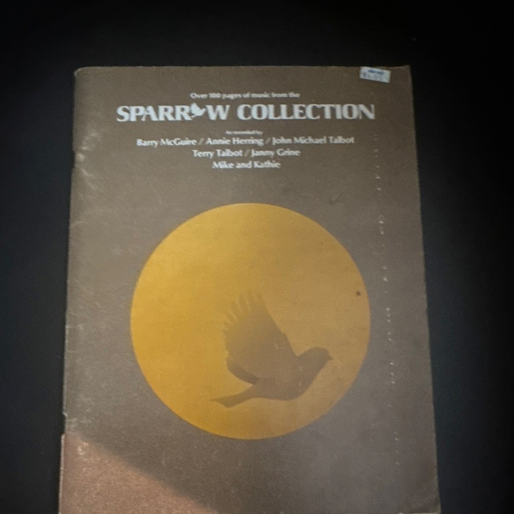 Sparrow Collection Musicals Songbook Sheet Music for Piano/Voice, Vocal