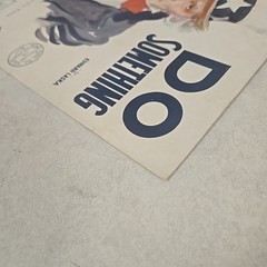 Antique 1910s Do Something Uncle Sam I Want You Sheet Music / Poster Patriotic
