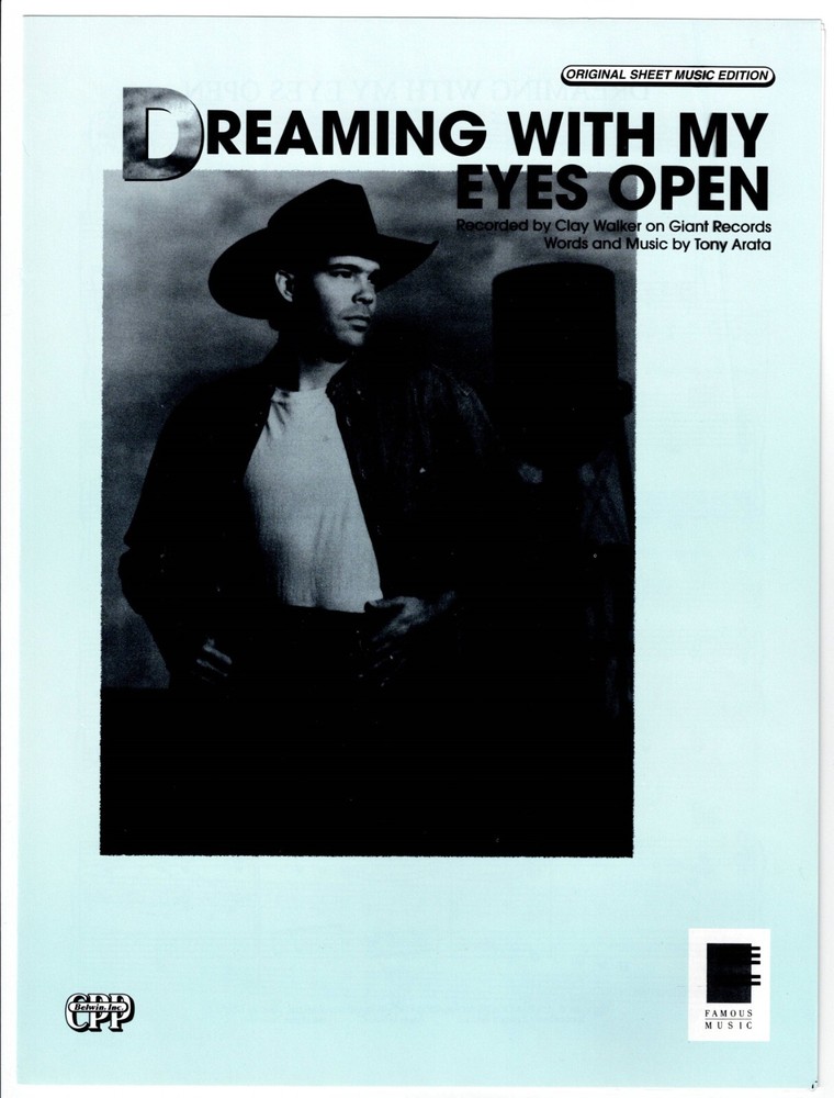 NOS 1984-1994 Male Artist Country Music Sheet Music P/V/G CHOOSE 1 OR MORE