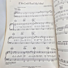 Peaceful Easy Feeling Easy Listening Piano Vocal Guitar Songbook Warner Book Vtg