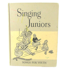 Singing Juniors Music Book 126 Songs for Youth 1953 HC Our Singing World