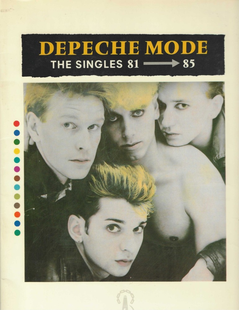Depeche Mode SONGBOOK The Singles 1981-1985 80&rsquo;s Gore PVG Folio Austin, TX VG