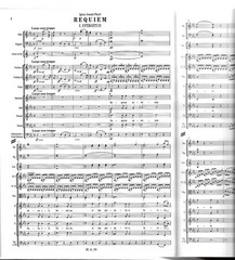 Ignaz Joseph Pleyel Requiem Es-dur, B754 mini score [Mersich & Kiess, Austria]