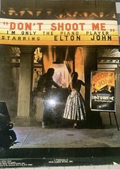 Elton John Don’t Shoot Me I’m Only The Piano Player Songbook 1973 Vintage Piano