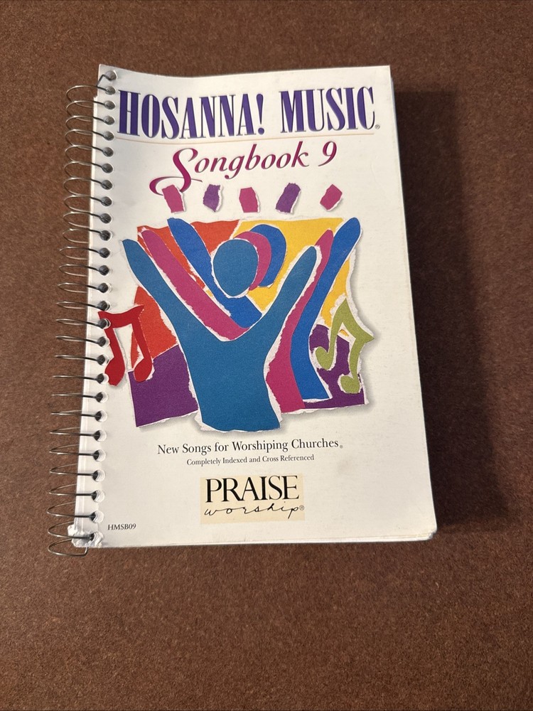 Hosanna! Music Praise Worship Songbook 9 Choruses Hymns 1995 Spiral Bound