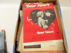 Vintage Sheet Music Lot Organ Piano Vocal Guitar Ukulele Big Band Bing 25+ Lbs