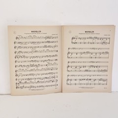 1942 VanderCook Student Series Warbler Solo Sheet Music Cornet Trumpet Piano