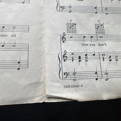 Vintage Bob Dylan Sheet Music Circa 1965 “Like a Rolling Stone” Witmark & Sons