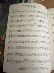 1970&rsquo;s Alto Saxophone With Piano Songbook With Pull Put Sheet! Very Good Cond