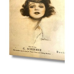 1920 Please Ballad Fox-Trot Sheet Music Callahan Roberts G. Schirmer