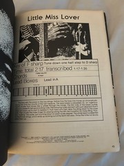 Jimi Hendrix Note for Note Guitar Tab Book 1980 Cherry Lane Vintage Original